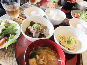 新百合ヶ丘の生姜料理「しょうが」ボリュームのあるランチ
