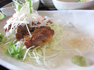 新百合ヶ丘の生姜料理「しょうが」ランチのメインはとんきこ