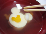 Disney New Year's dishesディズニーおせち「ミッキー&フレンズ四段重」ミッキー海老しんじょう ベルメゾンネット